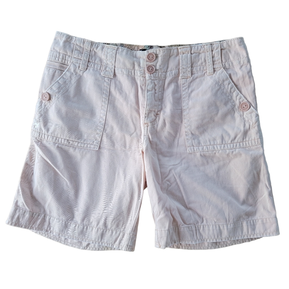 Sanctuary Womens Sz 31 (real 29-30) Shorts Soft Cotton Casual Bermuda blush.